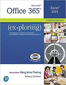 (PDF)Exploring Microsoft Office Excel 2019 Comprehensive 1st Edition