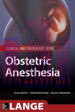 [AME]Obstetric Anesthesia (ORIGINAL PDF from_ Publisher)