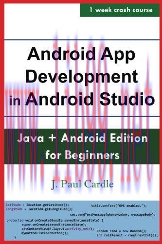 [FOX-Ebook]Android App Development in Android Studio: Java + Android Edition For Beginners