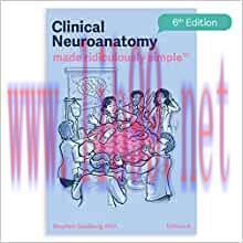 [AME]Clinical Neuroanatomy Made Ridiculously Simple, Color Edition, 6th Edition: An Incredibly ...