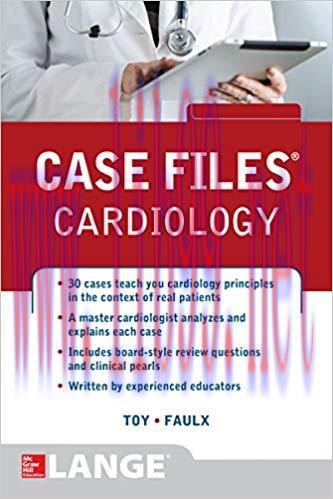 (PDF)Case Files Cardiology 1st Edition