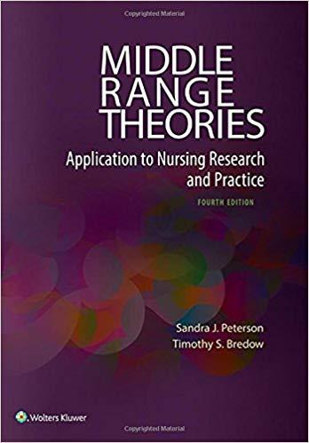 Middle Range Theories - Application to Nursing Research and Practice 4E