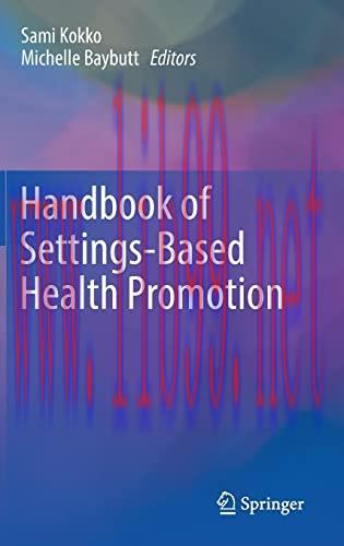 [AME]Handbook of Settings-Based Health Promotion (Original PDF)