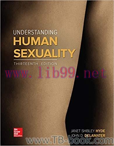 Understanding Human Sexuality 13th Edition by Janet Hyde 课本