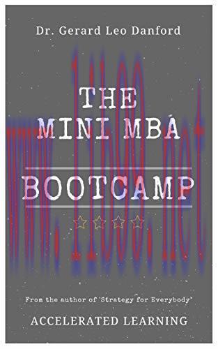 (PDF)The MINI MBA Bootcamp: What Every Business Manager or Startup Must Know To Succeed