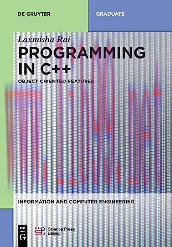 [FOX-Ebook]Programming in C++: Object Oriented Features