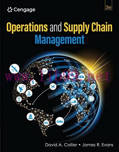 [PDF]Operations and Supply Chain Management 3rd Edition [David A. Collier]