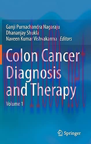 [AME]Colon Cancer Diagnosis and Therapy: Volume 1 (Original PDF)