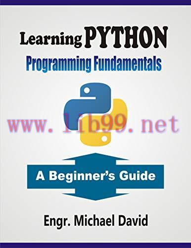 [FOX-Ebook]Learning Python Programming Fundamentals: A Beginner's Guide
