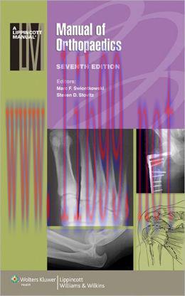 [AME]Manual of Orthopaedics, 7e (ORIGINAL PDF from_ Publisher)