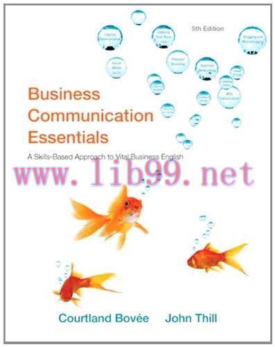 [FOX-Ebook]Business Communication Essentials, 5th Edition