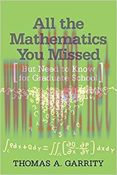 (PDF)All the Mathematics You Missed
