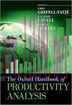 (PDF)The Oxford Handbook of Productivity Analysis (Oxford Handbooks)