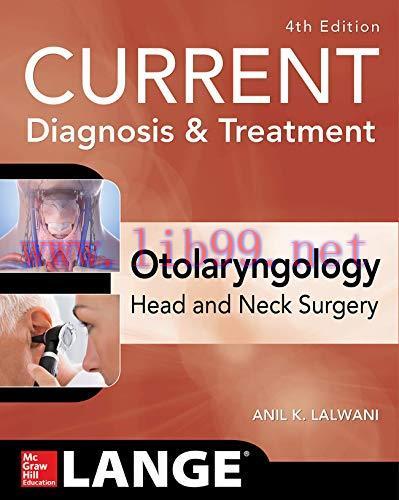 [AME]CURRENT Diagnosis & Treatment Otolaryngology - Head and Neck Surgery, Fourth Edition (ORIG...