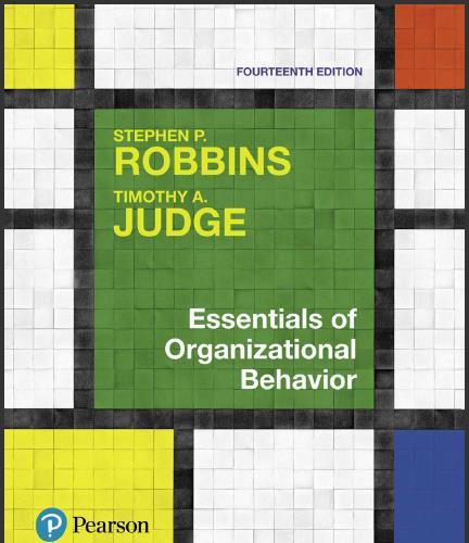 (Test Bnak)Essentials of Organizational Behavior 14th Global Edition Stephen P. Robbins(Word).z...