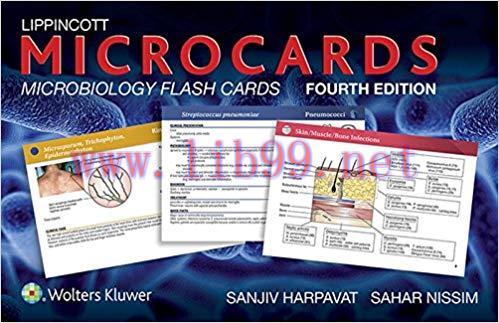 (PDF)Lippincott Microcards: Microbiology Flash Cards 4th Edition