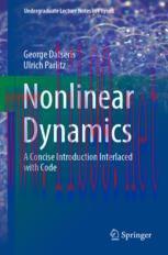 [PDF]Nonlinear Dynamics: A Concise Introduction Interlaced with Code