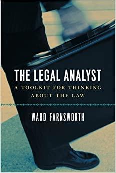 (PDF)The Legal Analyst A Toolkit for Thinking about the Law