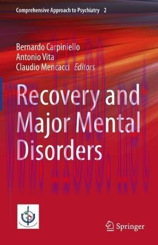 [AME]Recovery and Major Mental Disorders (Comprehensive Approach to Psychiatry, 2) (Original PD...