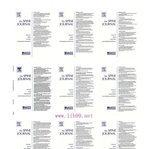 [AME]The Spine Journal 2021 Full Archives (True PDF)