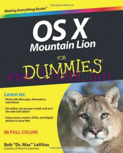 [FOX-Ebook]OS X Mountain Lion For Dummies
