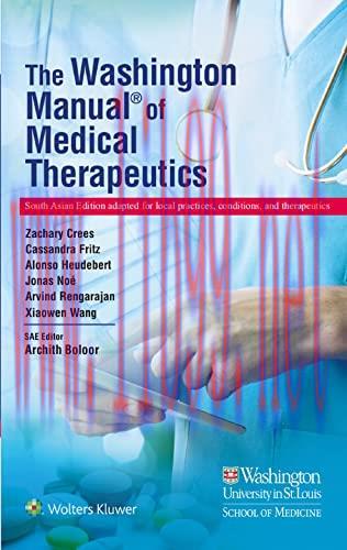 [AME]The Washington Manual of Medical Therapeutics (SAE) (Original PDF)