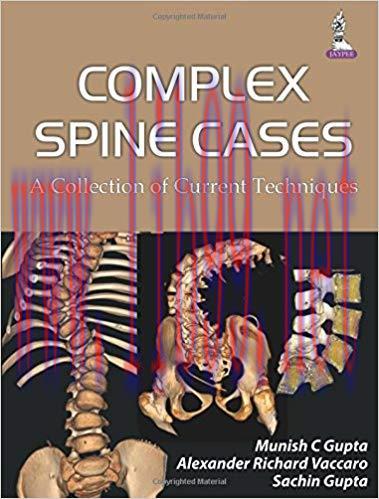 [PDF]Complex Spine Cases - A Collection of Current Techniques
