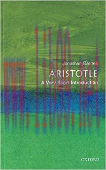 (PDF)Aristotle: A Very Short Introduction (Very Short Introductions Book 32)
