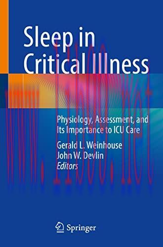 [AME]Sleep in Critical Illness: Physiology, Assessment, and Its Importance to ICU Care (Origina...