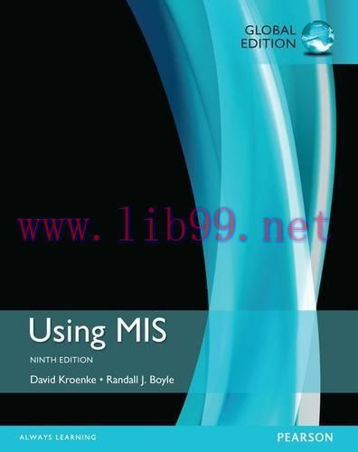 [FOX-Ebook]Using MIS, Global Edition, 9th Edition