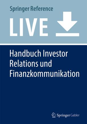 Handbuch Investor Relations und Finanzkommunikation