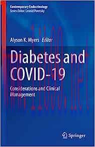 [AME]Diabetes and COVID-19: Considerations and Clinical Management (Contemporary Endocrinology)...