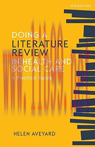 [AME]Doing a Literature Review in Health and Social Care: A practical guide, Fourth Edition (Or...