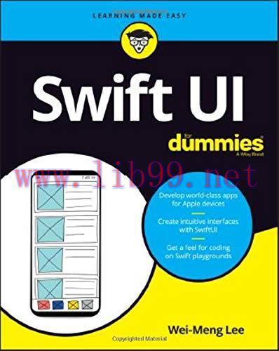 [FOX-Ebook]SwiftUI For Dummies