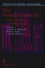[PDF]The Pediatric Spine III: Cysts, Tumors, and Infections
