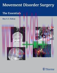 [AME]Movement Disorder Surgery: The Essentials (Original PDF)