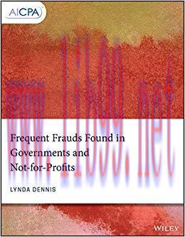 (PDF)Frequent Frauds Found in Governments and Not-for-Profits (AICPA) 1st Edition