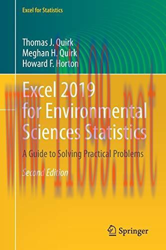 [FOX-Ebook]Excel 2019 for Environmental Sciences Statistics: A Guide to Solving Practical Probl...