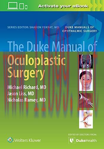 [AME]The Duke Manual of Oculoplastic Surgery (ePub+AZW3+Converted PDF)