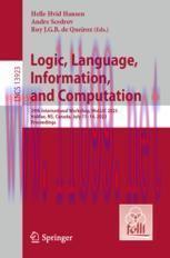 [PDF]Logic, Language, Information, and Computation: 29th International Workshop, WoLLIC 2023, H...