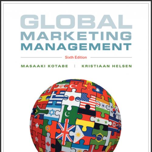 (Test Bank)Global Marketing Management, 6th Edition.zip