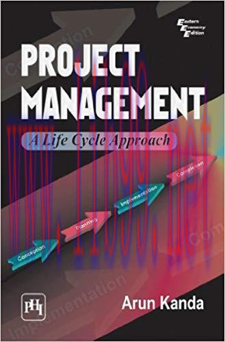 (PDF)Project Management: A Life Cycle Approach