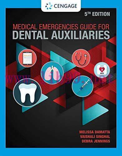 [AME]Medical Emergencies Guide For Dental Auxiliaries, 5th Edition (Original PDF)