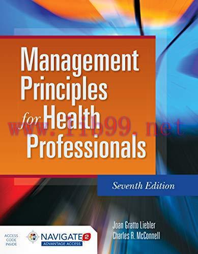 [AME]Management Principles for Health Professionals, 7th Edition (Original PDF)