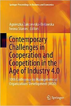 (PDF)Contemporary Challenges in Cooperation and Coopetition in the Age of Industry 4.0: 10th Co...