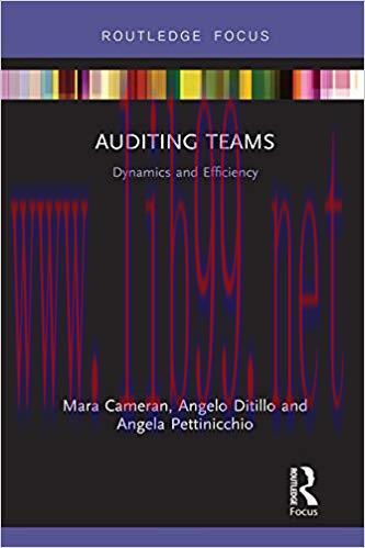 (PDF)Auditing Teams: Dynamics and Efficiency (Routledge Focus on Business and Management) 1st E...