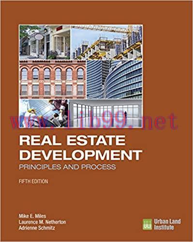 (PDF)Real Estate Development &ndash; 5th Edition: Principles and Process