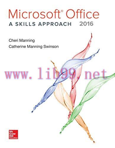 [FOX-Ebook]Microsoft Office 2016: A Skills Approach