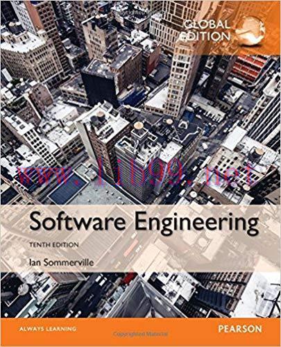 [PDF]Software Engineering, 10th Global Edition[Ian Sommerville]