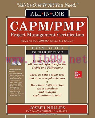 [FOX-Ebook]CAPM/PMP Project Management Certification All-In-One Exam Guide, 4th Edition